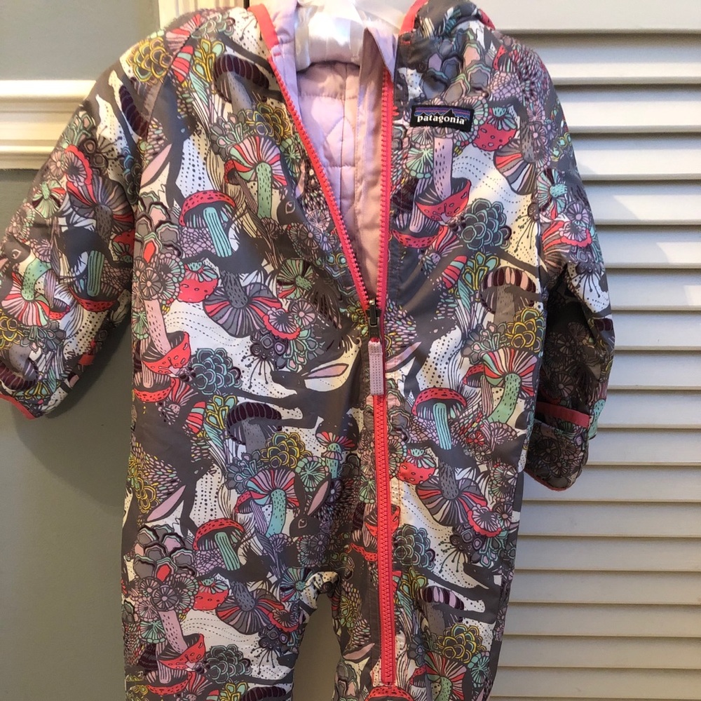 Patagonia Baby Girl Snow suit size 6-12 months